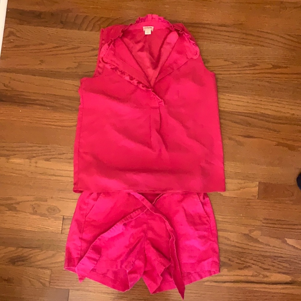 J. Crew shirt set